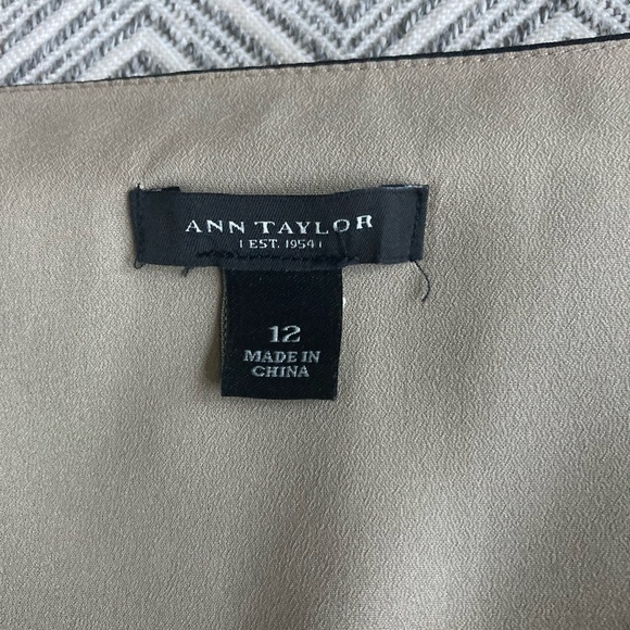 Ann Taylor color block top - Picture 3 of 3